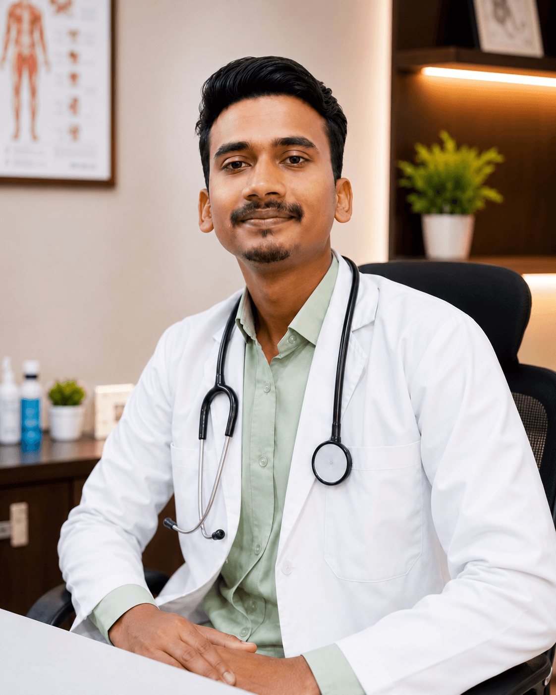 Portrait of Dr. Roshan Kumar